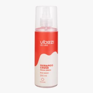 Body Splash Morango Crush Vibez da Vez! 200ml